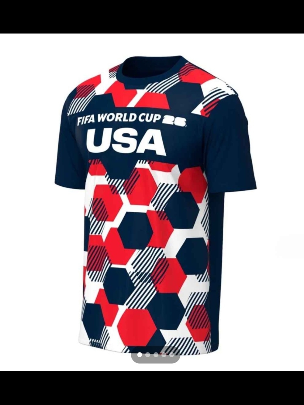 FIFA World Cup USA Soccer Jersey 2026 Home Fan Version Football Shirt Official